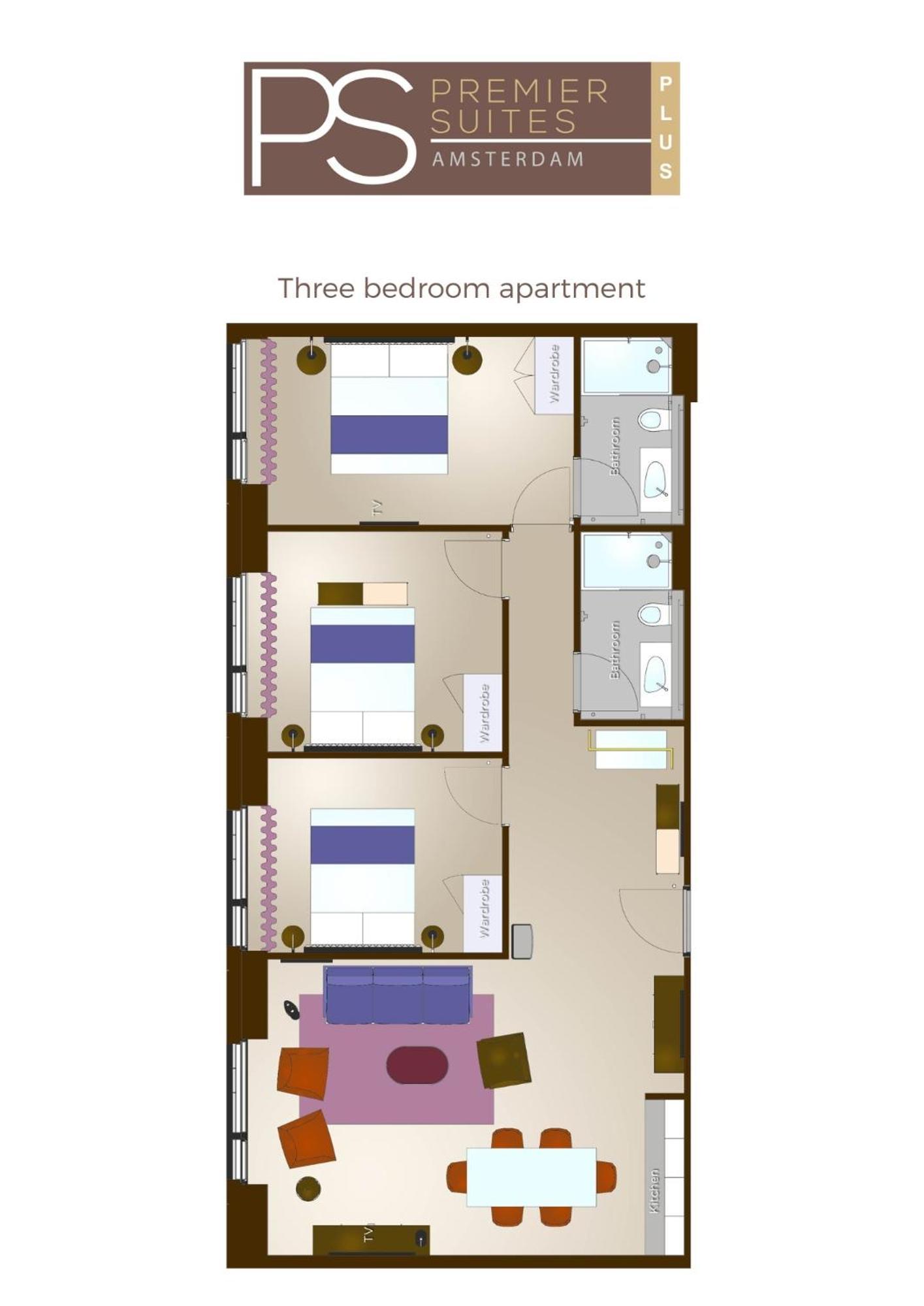 Premier Suites Amsterdam Rom bilde