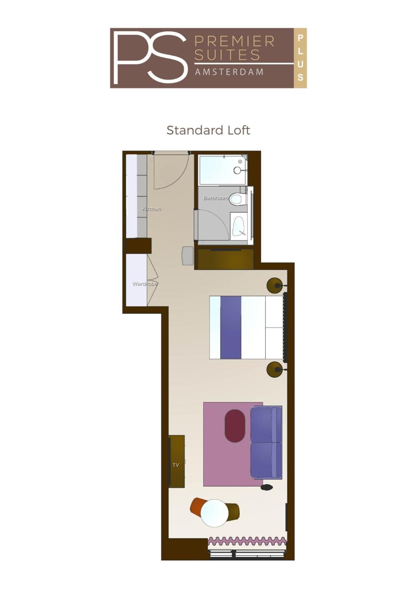 Premier Suites Amsterdam Rom bilde